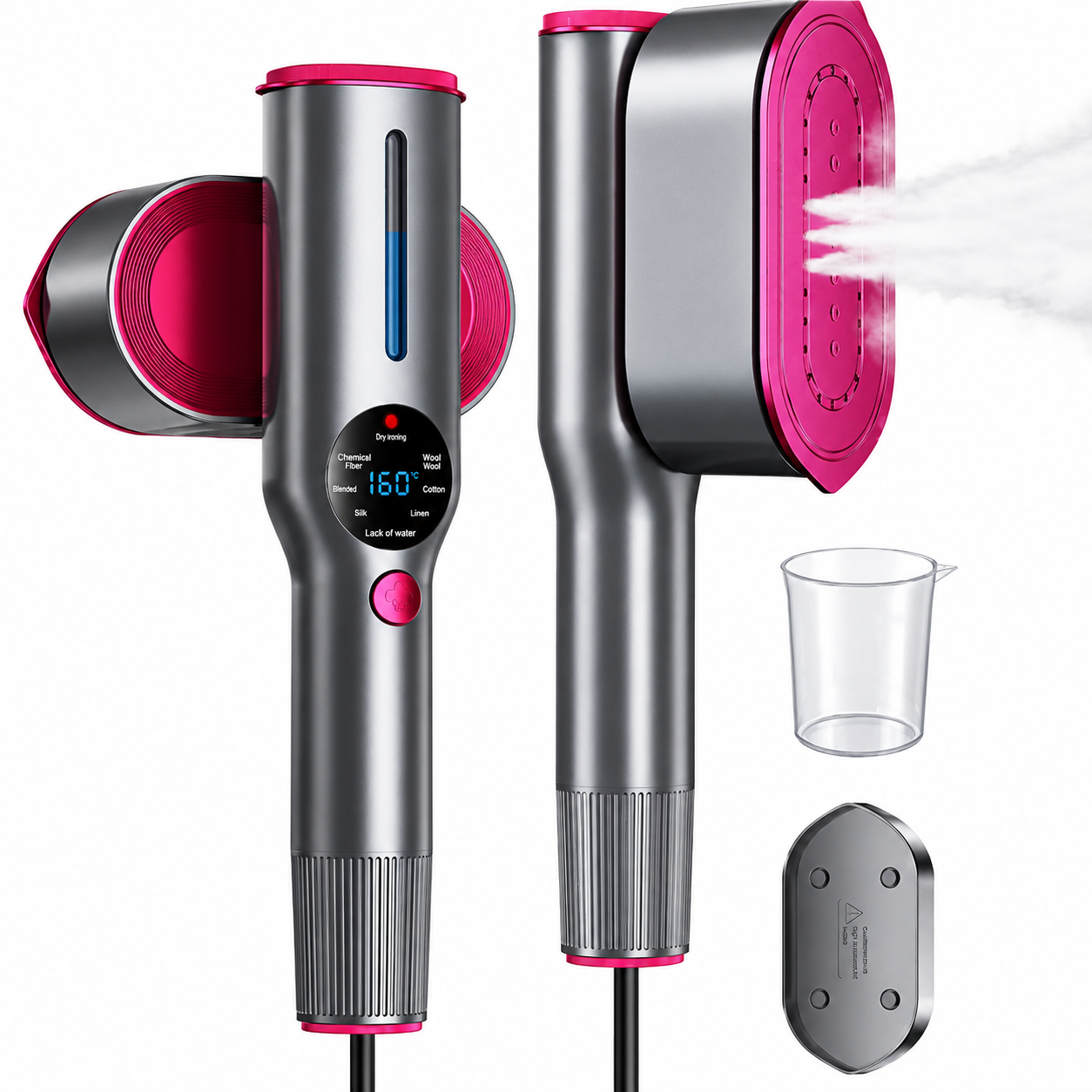 2-in-1 Steam & Dry Garment Steamer