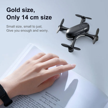SkyBuzz Mini Flyer - 4K HD Remote Control Toy with LED Lights